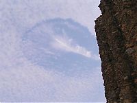 World & Travel: sky fallstreak hole cloud