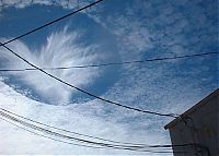 World & Travel: sky fallstreak hole cloud