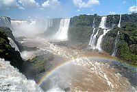 World & Travel: The Devil's Throat (Garganta do diablo), Iguazu river, Brazil, Argentina border