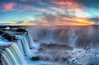 World & Travel: The Devil's Throat (Garganta do diablo), Iguazu river, Brazil, Argentina border