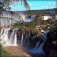 World & Travel: The Devil's Throat (Garganta do diablo), Iguazu river, Brazil, Argentina border