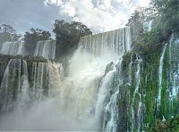 World & Travel: The Devil's Throat (Garganta do diablo), Iguazu river, Brazil, Argentina border