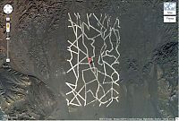 Interesting places on Google Earth