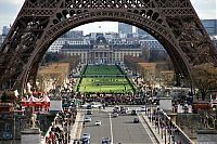 Bird's-eye view of Paris, France