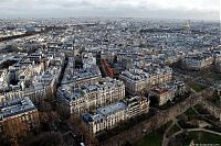 World & Travel: Bird's-eye view of Paris, France