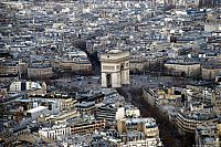 World & Travel: Bird's-eye view of Paris, France
