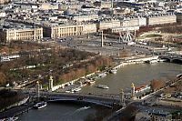 World & Travel: Bird's-eye view of Paris, France