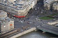 World & Travel: Bird's-eye view of Paris, France