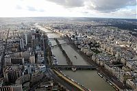 World & Travel: Bird's-eye view of Paris, France