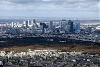 Bird's-eye view of Paris, France