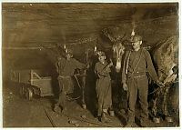 World & Travel: Child miners, 20th century, United States