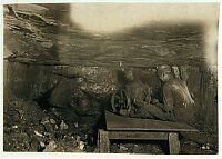 World & Travel: Child miners, 20th century, United States