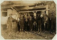 World & Travel: Child miners, 20th century, United States