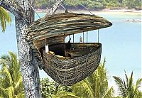 World & Travel: Tree pod dining, Soneva Kiri Resort, Thailand