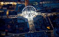 World & Travel: Bird's eye view of Great Britain at night by Jason Hawkes