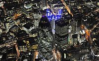 World & Travel: Bird's eye view of Great Britain at night by Jason Hawkes