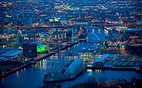 World & Travel: Bird's eye view of Great Britain at night by Jason Hawkes