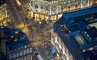 World & Travel: Bird's eye view of Great Britain at night by Jason Hawkes