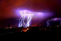 World & Travel: Storm, Albuquerque, New Mexico, United States