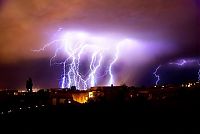 World & Travel: Storm, Albuquerque, New Mexico, United States