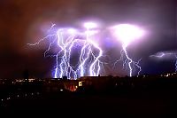 World & Travel: Storm, Albuquerque, New Mexico, United States