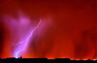 World & Travel: Storm, Albuquerque, New Mexico, United States