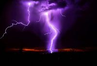 World & Travel: Storm, Albuquerque, New Mexico, United States