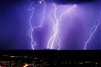 World & Travel: Storm, Albuquerque, New Mexico, United States