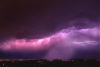 World & Travel: Storm, Albuquerque, New Mexico, United States