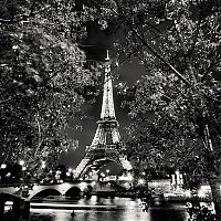 World & Travel: black and white night world cityscape photography