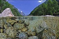 World & Travel: Verzasca river, Ticino, Switzerland