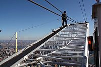 World & Travel: Construction of the World Trade Center