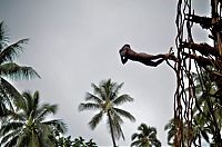 World & Travel: Land diving ritual, Pentecost Island, Vanuatu