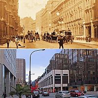 World & Travel: History: London then and now, 1897-2012, England, United Kingdom