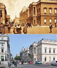 World & Travel: History: London then and now, 1897-2012, England, United Kingdom