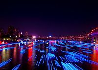 TopRq.com search results: River of light with electronic LED fireflies, Sumida river, Tokyo