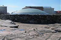 World & Travel: Temppeliaukio Rock Church, Töölö, Helsinki, Finland