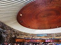 World & Travel: Temppeliaukio Rock Church, Töölö, Helsinki, Finland