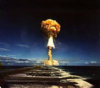 World & Travel: photo of nuclear explosion