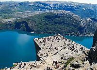 TopRq.com search results: Preikestolen, Hyvlatonnå, Preacher's Pulpit Rock, Lysefjorden, Forsand, Ryfylke, Norway