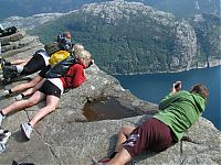 TopRq.com search results: Preikestolen, Hyvlatonnå, Preacher's Pulpit Rock, Lysefjorden, Forsand, Ryfylke, Norway