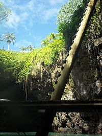 World & Travel: To Sua Ocean Trench, Lotofaga village, Upolu island, Samoa