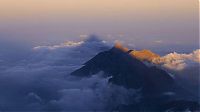 World & Travel: Phantom pyramid mountain, Mount Rocciamelone, Susa Valley, Italy