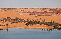 World & Travel: Lakes of Ounianga, Sahara desert, Chad