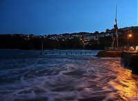 World & Travel: Verity bronze statue of a pregnant woman by Damien Hirst, North Devon, United Kingdom