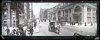 World & Travel: History: Panoramic black and white photos of New York City, 1902-1913, United States