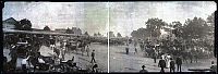 History: Panoramic black and white photos of New York City, 1902-1913, United States