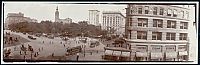 History: Panoramic black and white photos of New York City, 1902-1913, United States