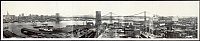 History: Panoramic black and white photos of New York City, 1902-1913, United States