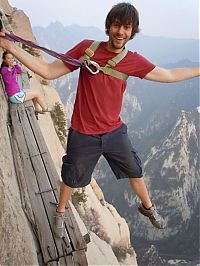 World & Travel: Hua shan hiking trail, Huayin, Shaanxi province, China